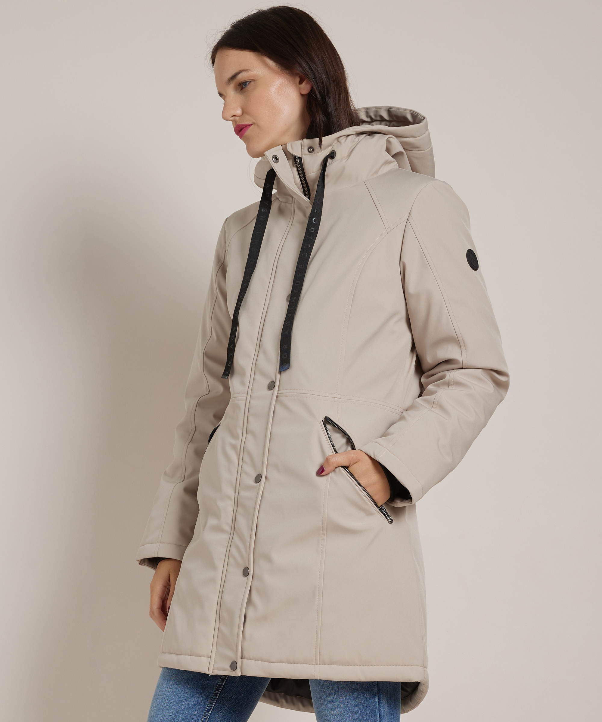 uni parka jas met capuchon