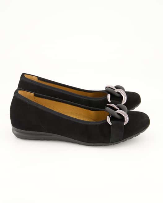 Gabor Comfort 42.625.47 Ballerinas in Schwarz