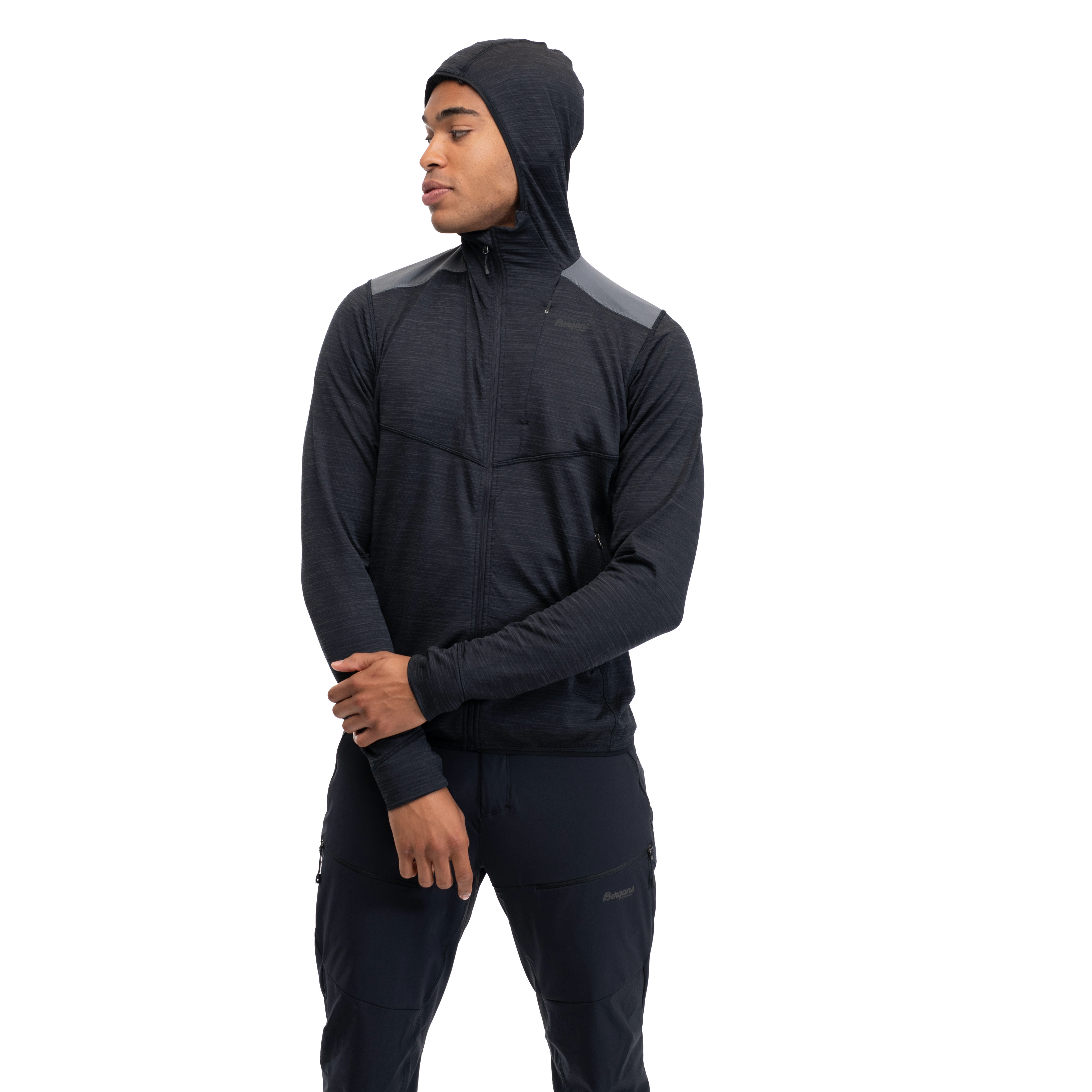 Rabot Active Mid Hood Jacket Black