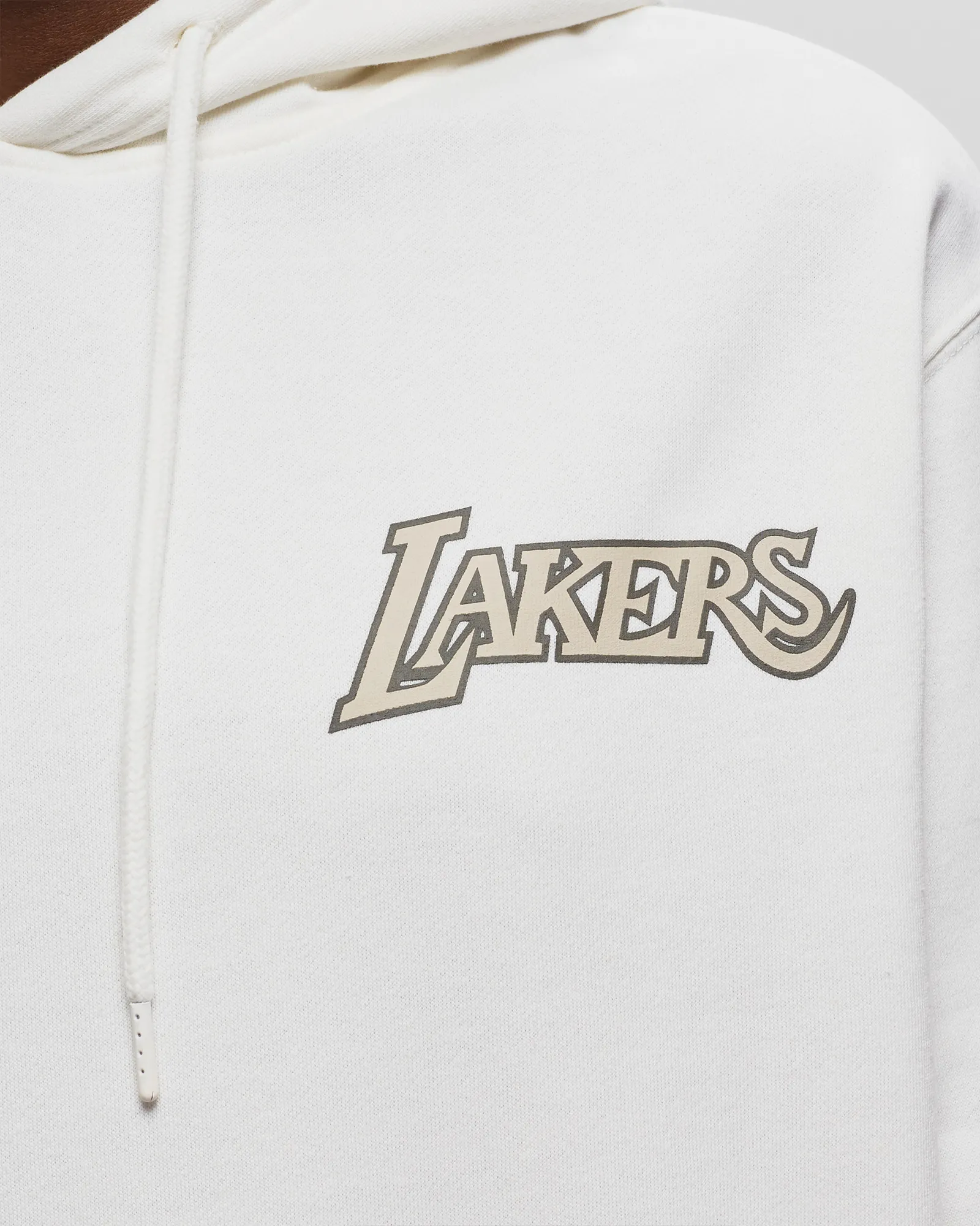Mitchell & Ness NBA CREAM HOODIE LAKERS