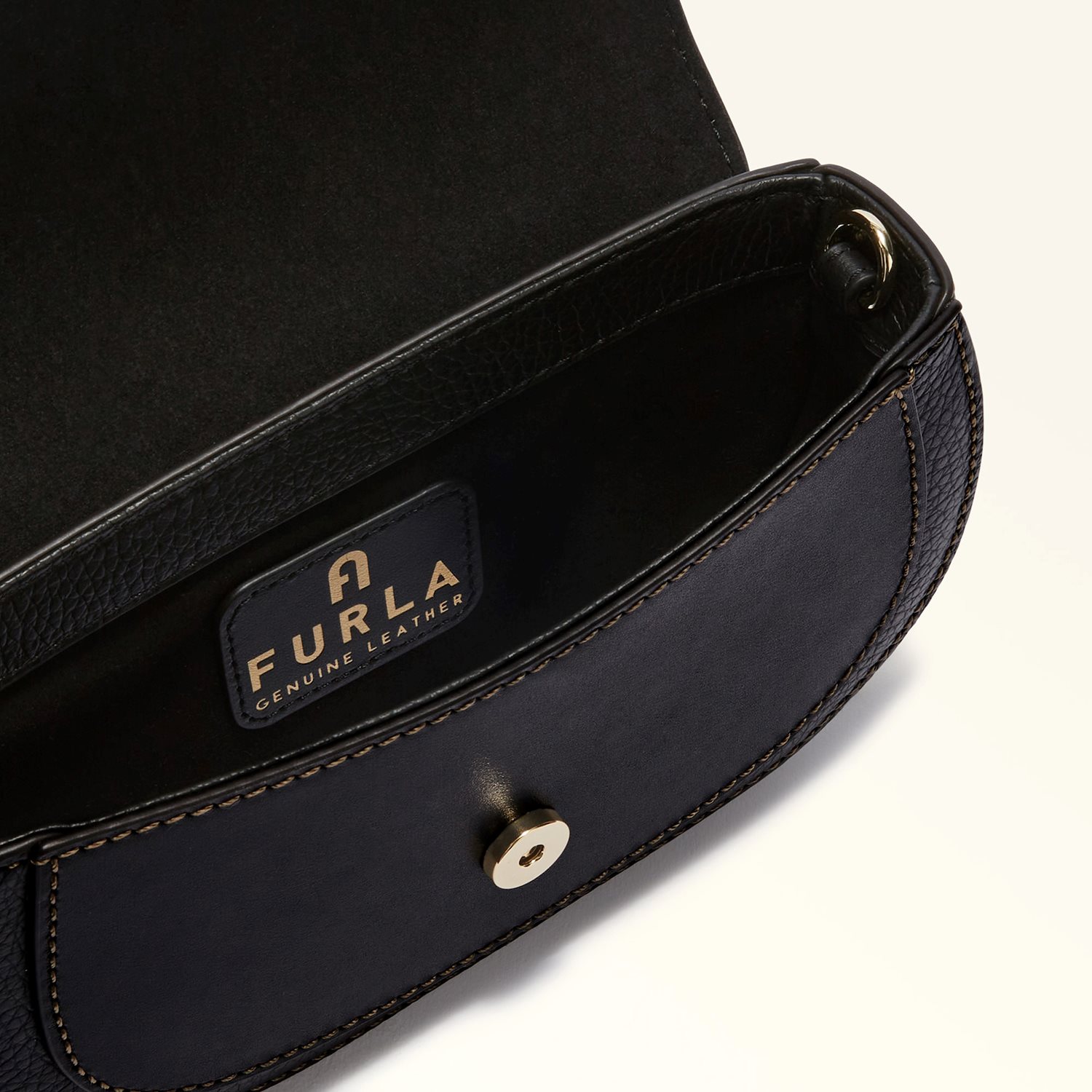 Furla Club 2 Mini Crossbody nero