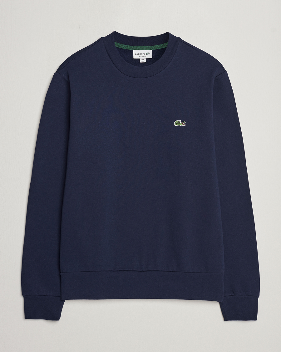 Lacoste Crew Neck Sweatshirt Navy
