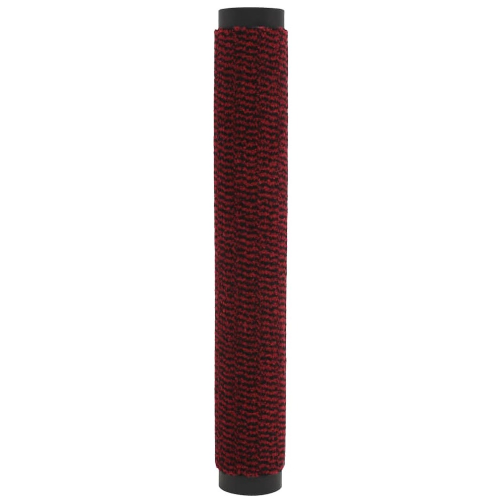 Paillassons rectangulaires 2 pcs 90 x 150 cm rouge