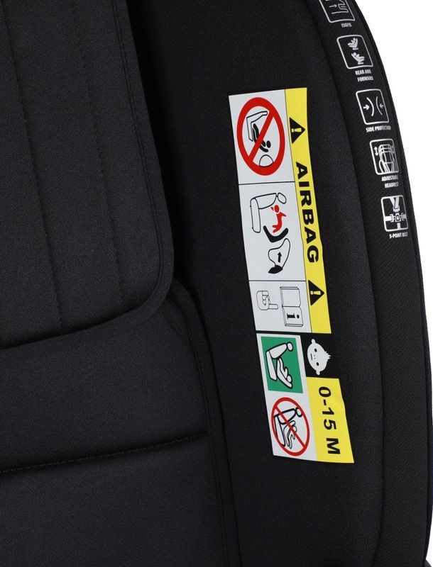 Cangaroo - GTS - Autostoel - Zwart - i-Size 360°