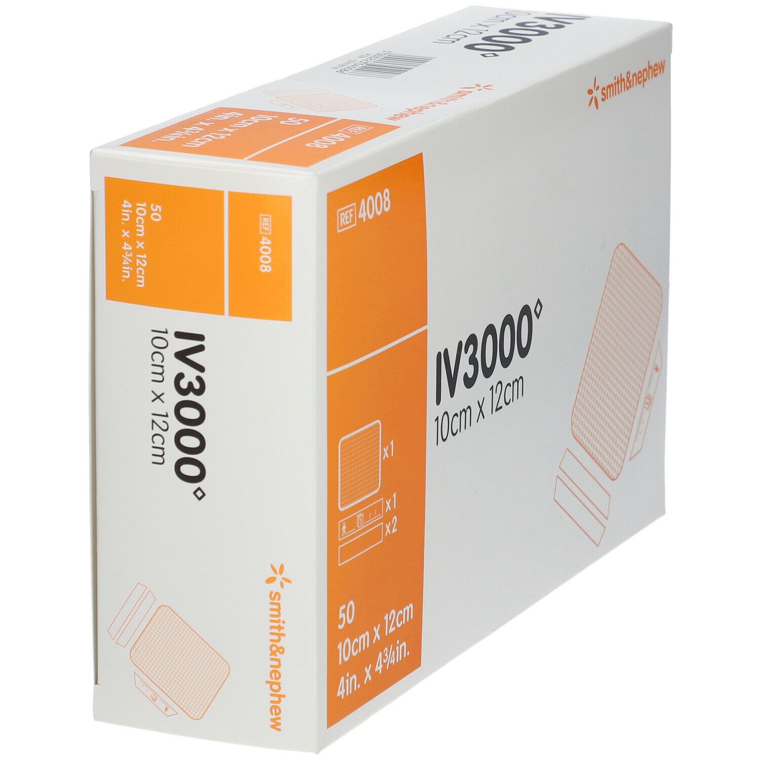 OPSITE® I.V.3000 transp.Kanuelenfix steril 10x12cm