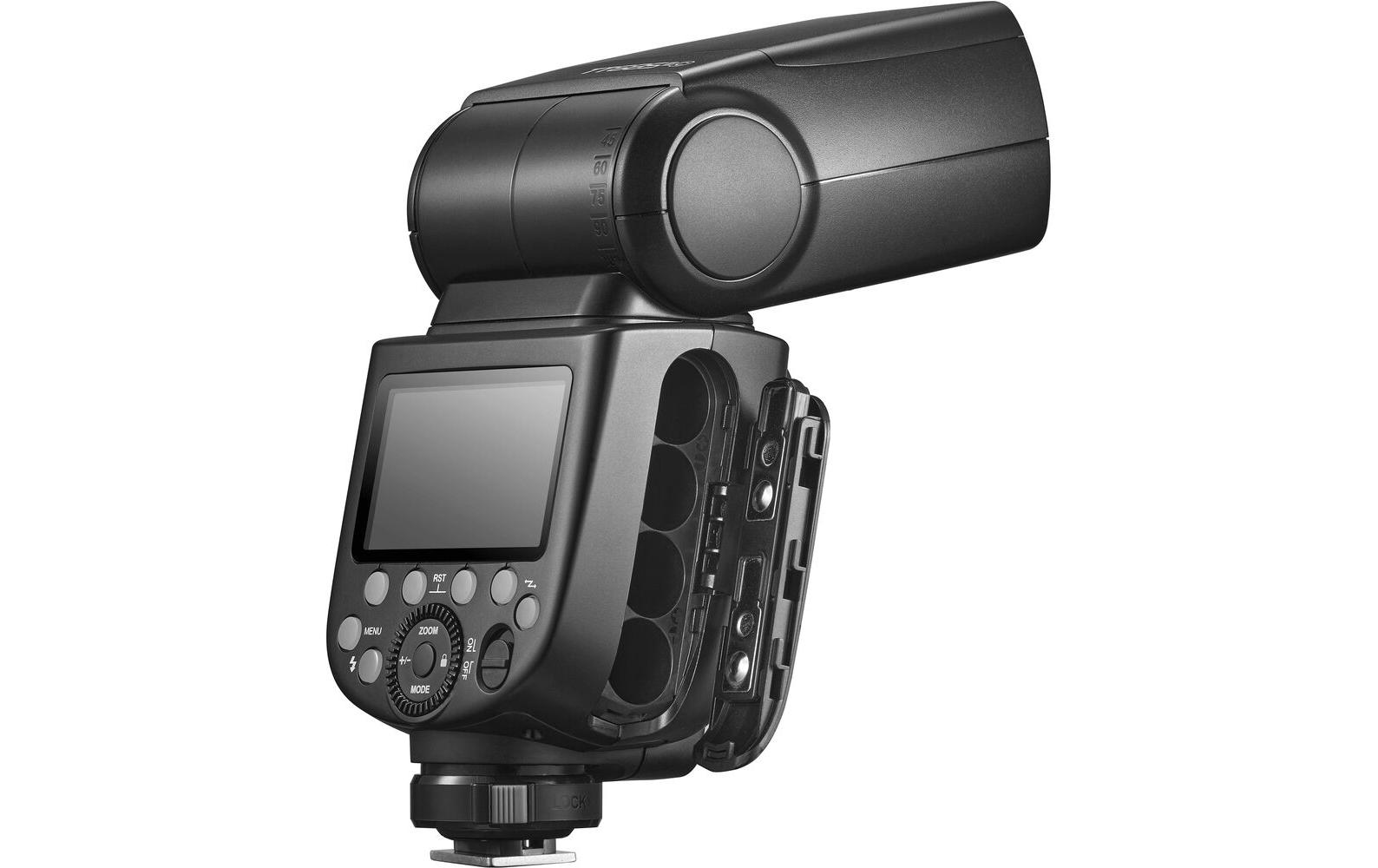 Blitzgerät TT685C II für Nikon<br>Leistungsstarkes Beleuchtungsgerät mit einen hohen Neigungswinkel für Nikon Kamera