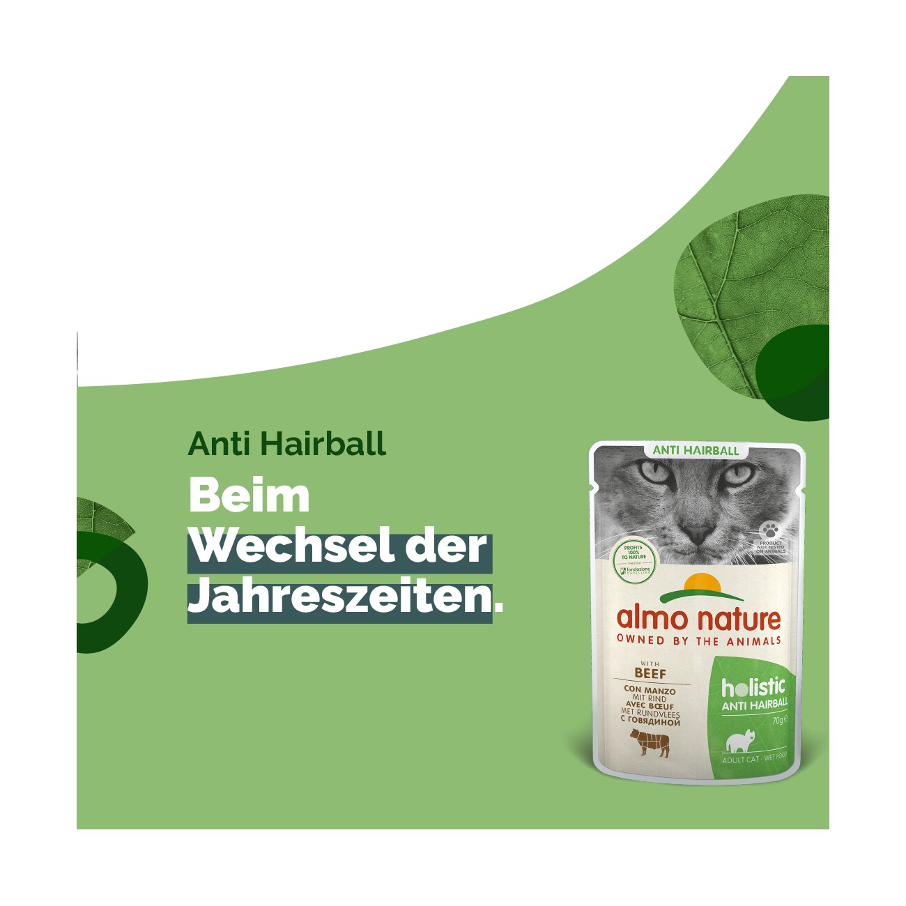 Almo nature Anti-Hairball 30x70 g Rind