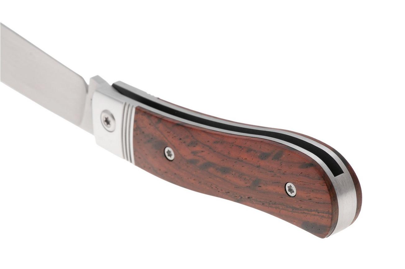 Jack Wolf K9 Jack Steel Series K9-02-ROSEWOOD Satin 154CM, Rosewood, slipjoint zakmes