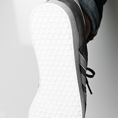 Baskets Gazelle BB5480 Dark Grey White Gold Metallic