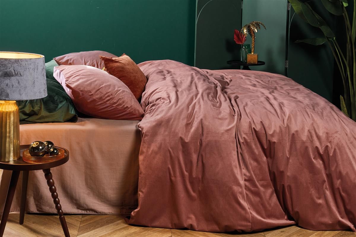 Bettwäsche Cord COSY CORDUROY 135x200 cm, mit 1 Kissen