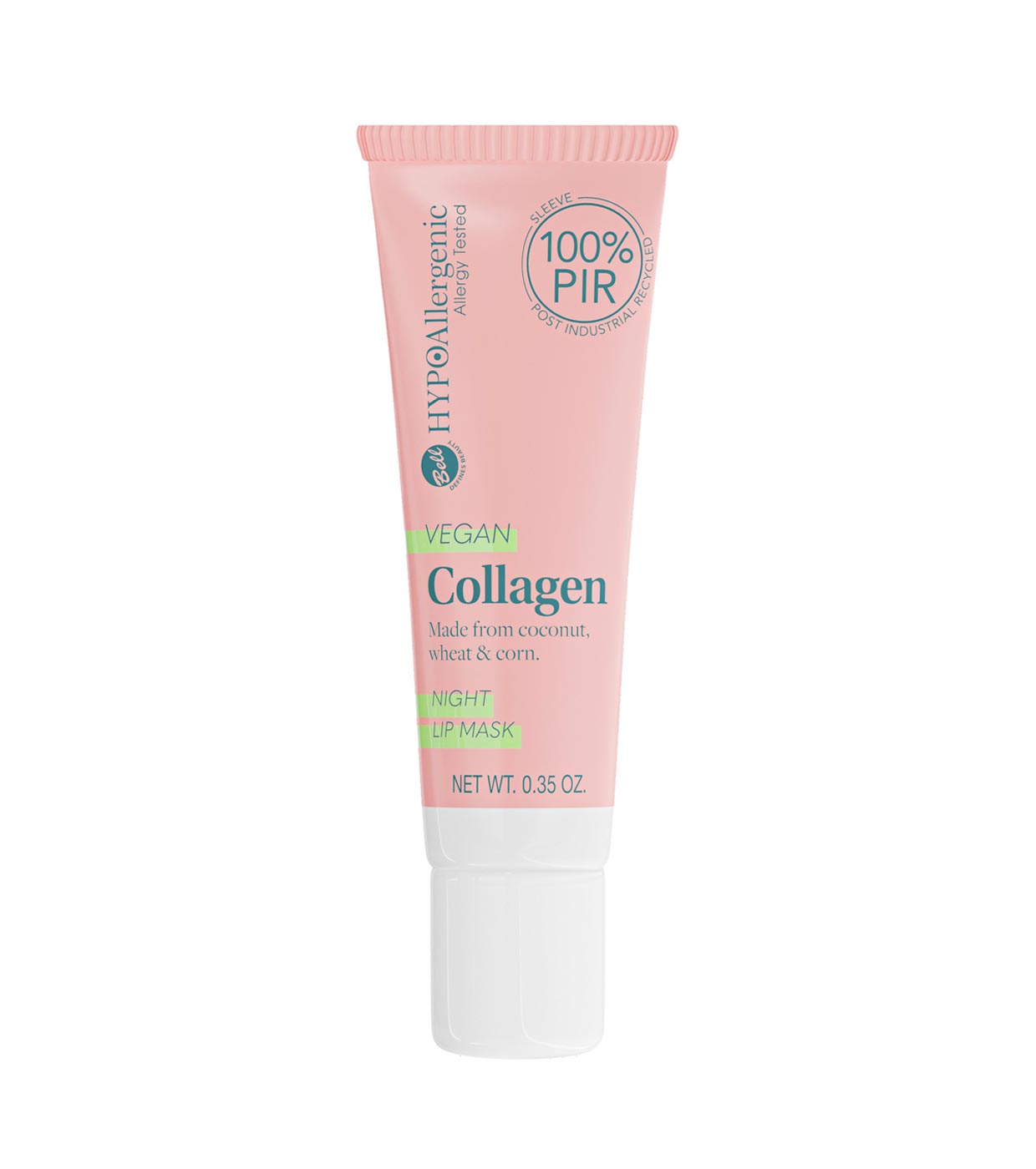 Bell - *Vegan Collagen* - Máscara para lábios durante a noite HypoAllergenic