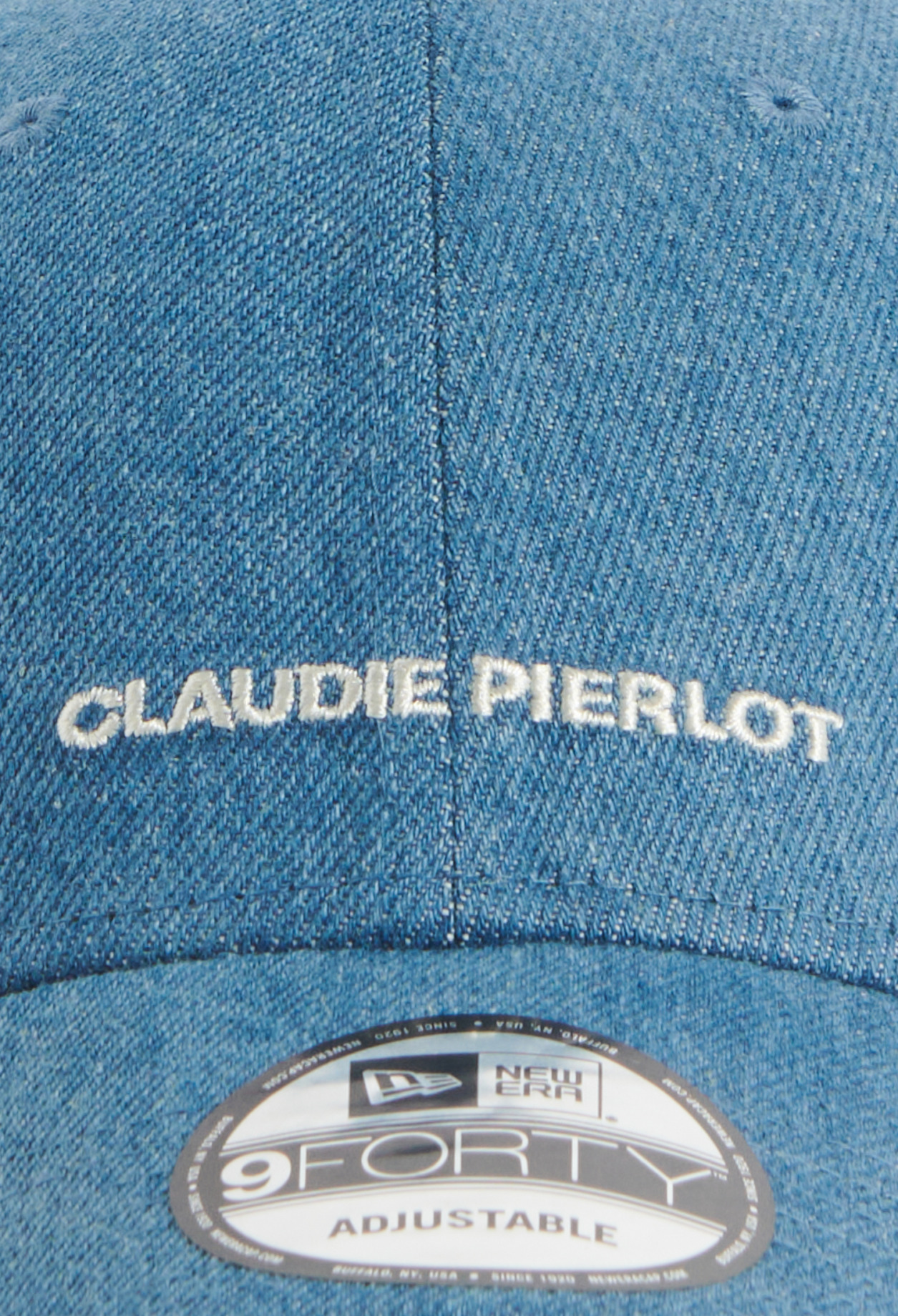 Casquette denim x New Era