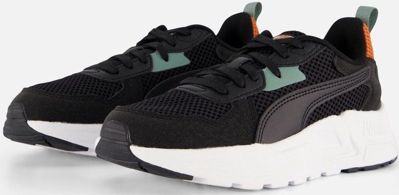 Puma - Trinity Lite Mid 90S Sneakers - Zwart - Mesh/Synthetisch