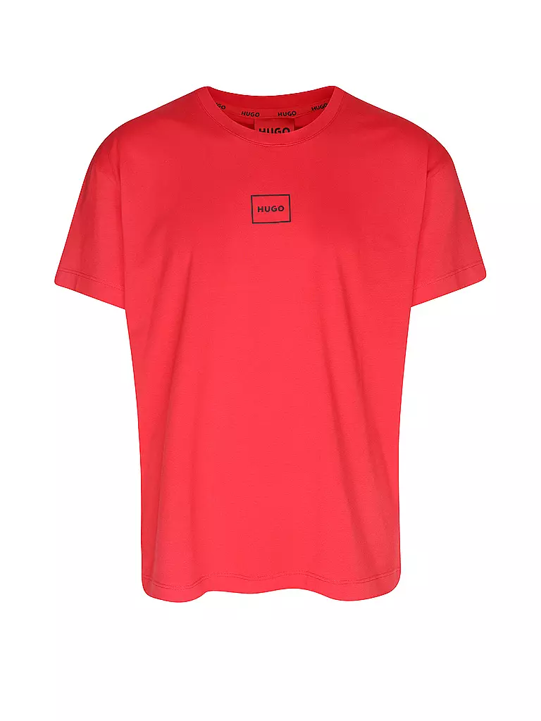 HUGO Loungewear Shirt LAZE rot