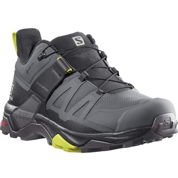 Chaussure de randonnée basse SALOMON X ULTRA 4 GORE-TEX QUIET SHADE BLACK EVENING PRIMROSE