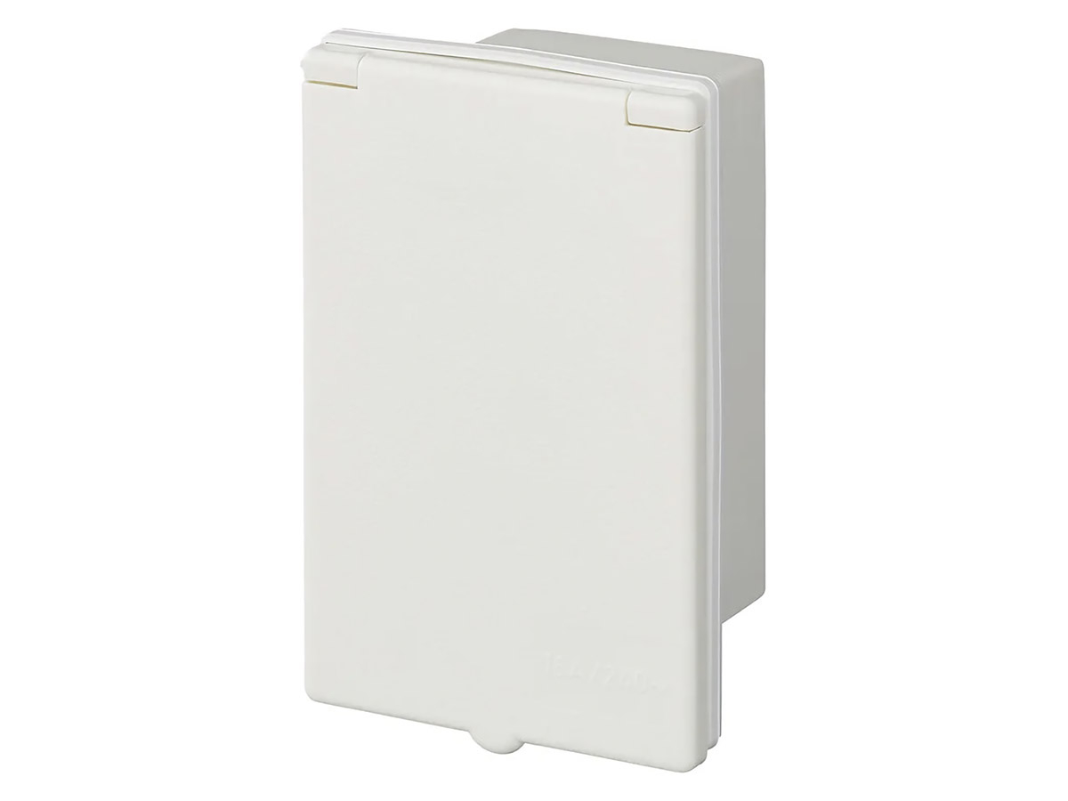 ProPlus rechthoekige CEE wandinvoerdoos - white