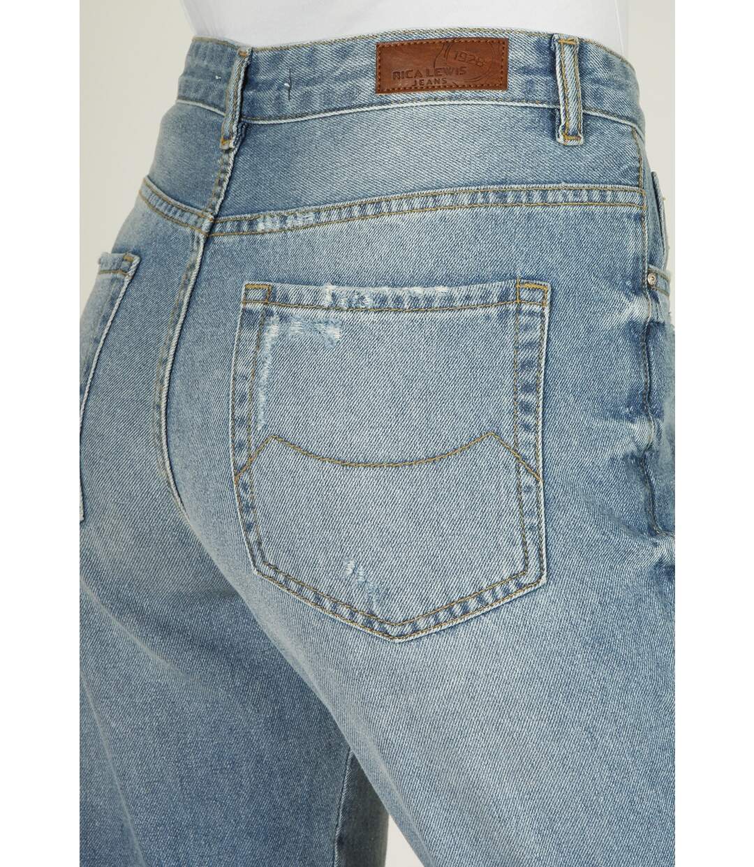 Jeans coupe Mom coton PHOEBE DENIM