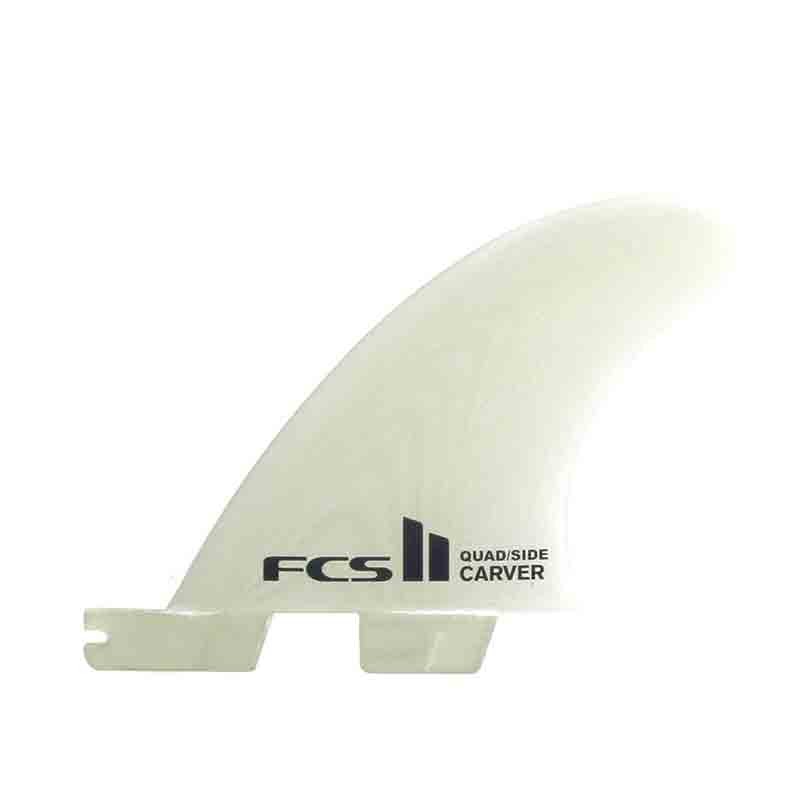 FCS FCS II Carver PG Small Quad rear - Clear