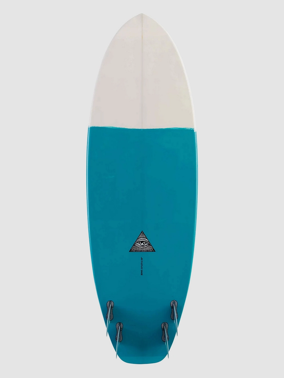 Light Bomb Resin Tint Surfboard white/blue