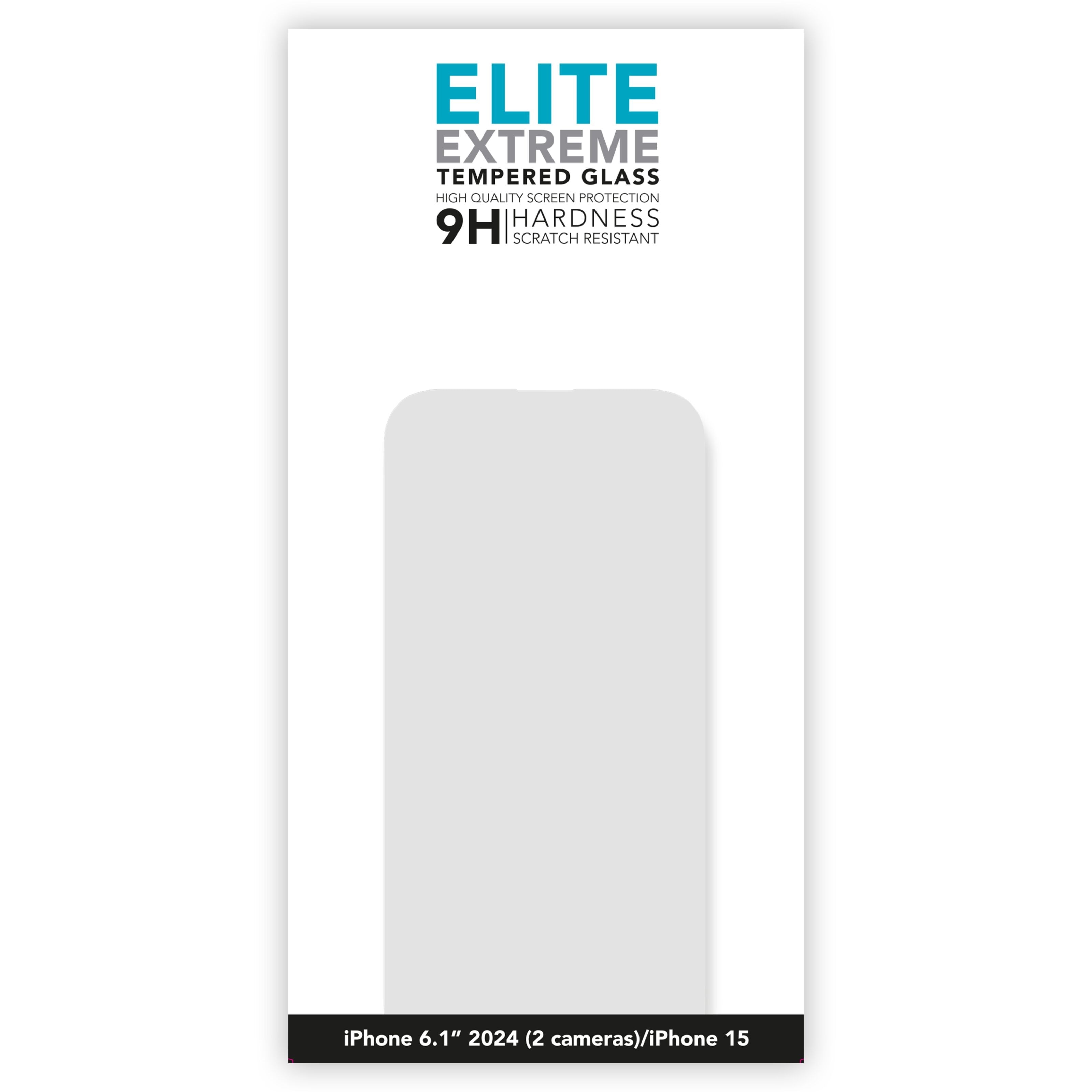 Linocell Elite Extreme Skjermbeskytter for iPhone 15 og 16