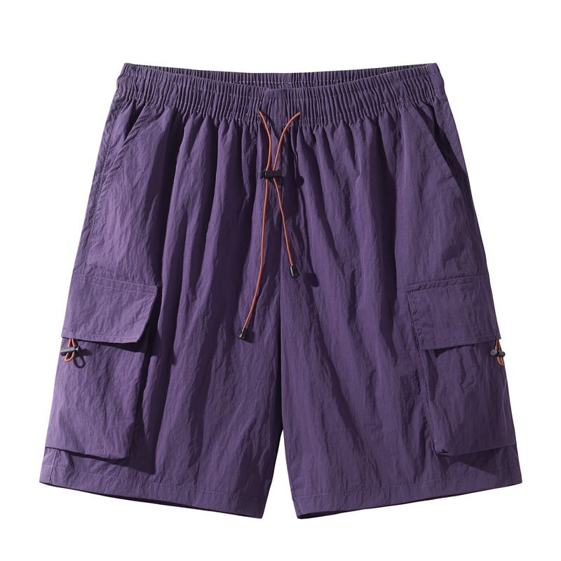 Fireon - Cargoshorts met trekkoord in de taille en wijde pijpen