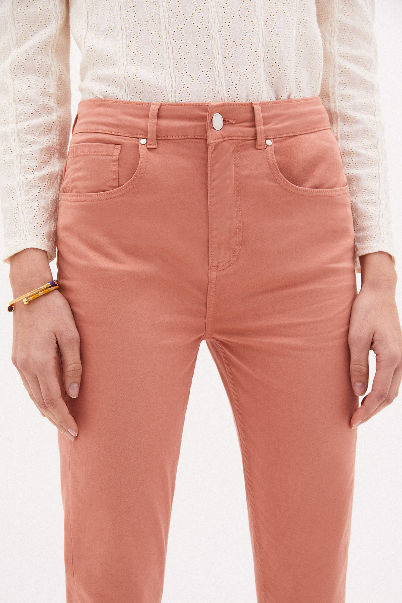 Jade Vaqueros slim - Vermelho