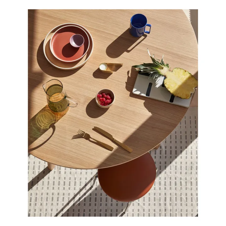 Hübsch Tabouret en métal | Noisette