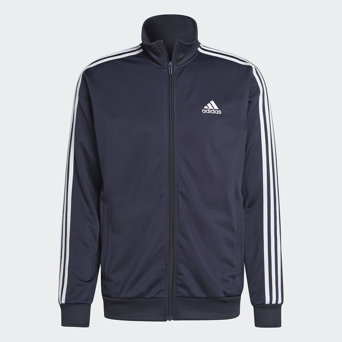 Roupa esportiva Adidas<br>Conjunto esportivo de tricô com 3 listras