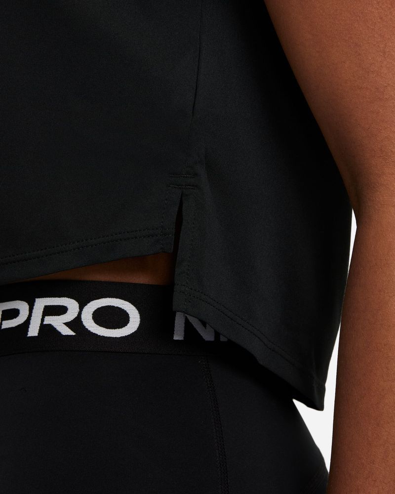 Crop top Nike One Noir pour femme