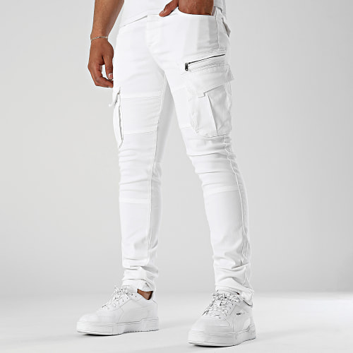 Pantalon Cargo 2070 Blanc