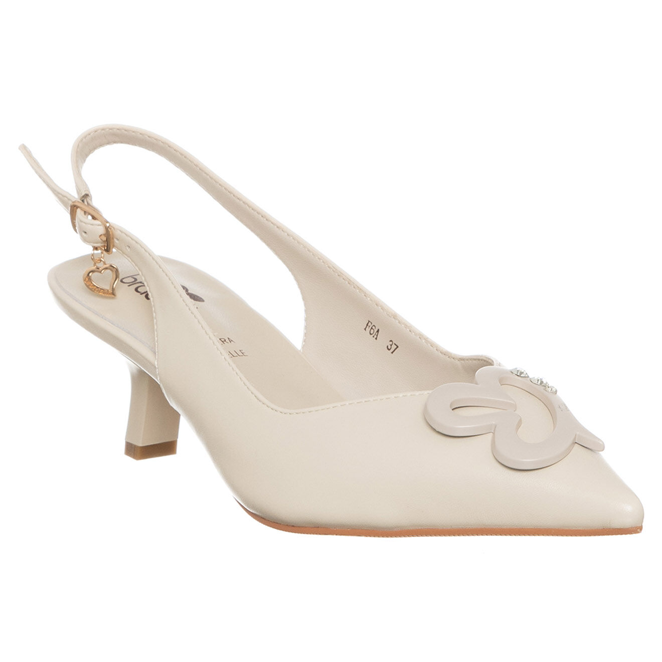 Tua By Braccialini Slingbacks Alix beiges - Talon 5.5 cm