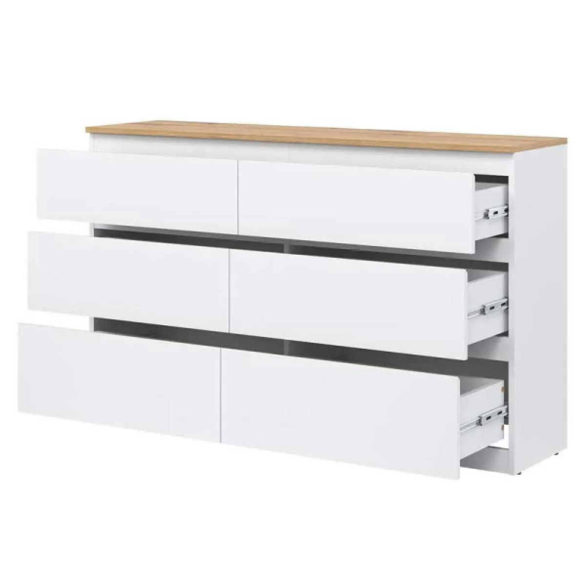 dansmamaison Commode 6 Tiroirs QIZ