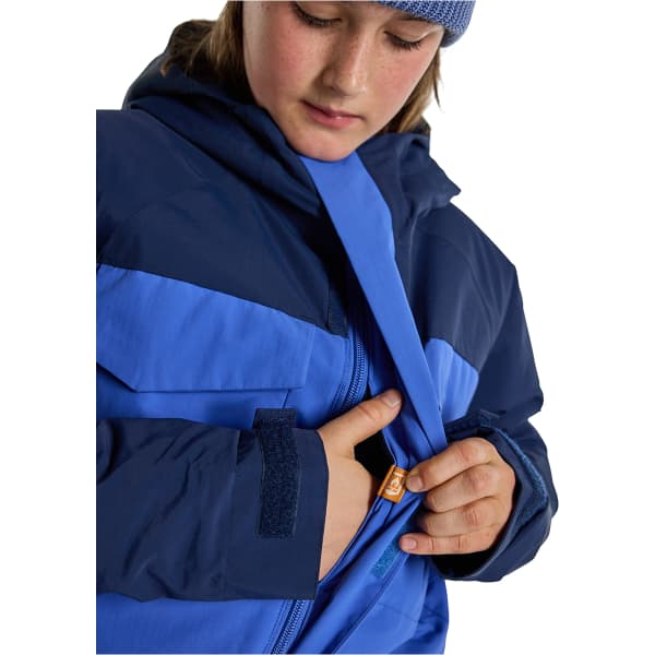 Veste snowboard BURTON BOYS' COVERT 2.0 2L JACKET DRESS BLUE/AMPARO BLUE