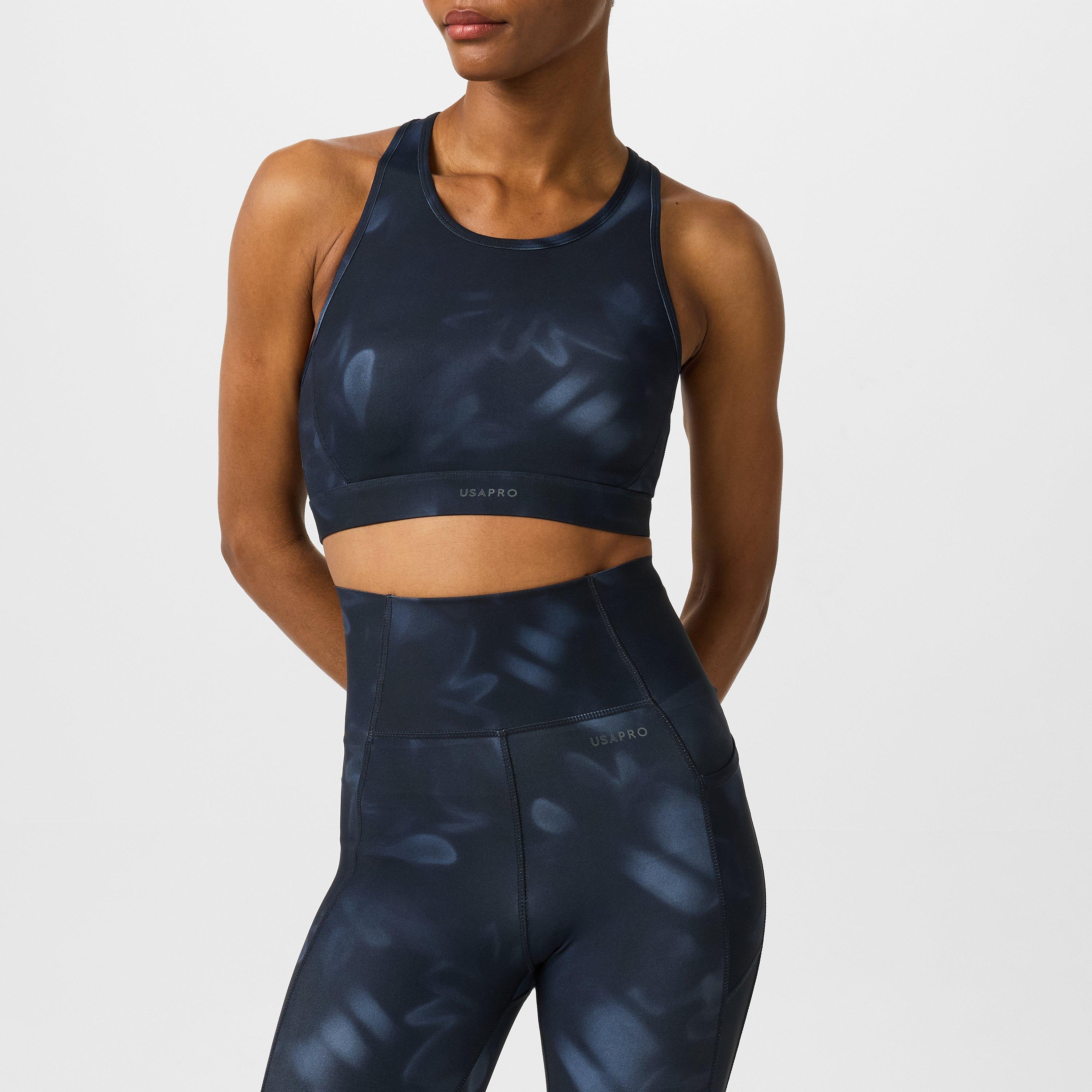 USA Pro Core Racer Back Sports Bra Womens