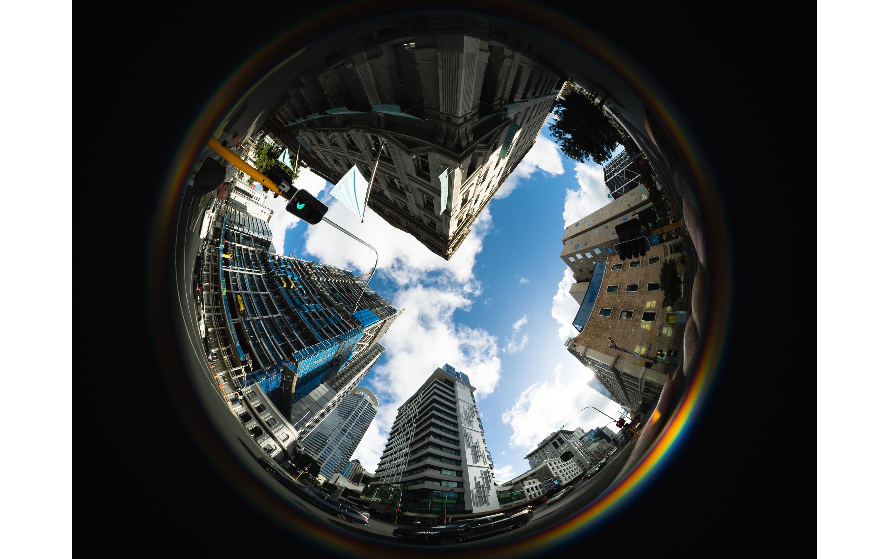 Festbrennweite 4mm F/2.8 Fisheye – Fujifilm X-Mount<br>Zirkulares Fisheye-Objektiv mit 225° Blickwinkel