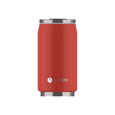Les Artistes Paris - Canette isotherme - rouge - 280 ml - acier inoxydable