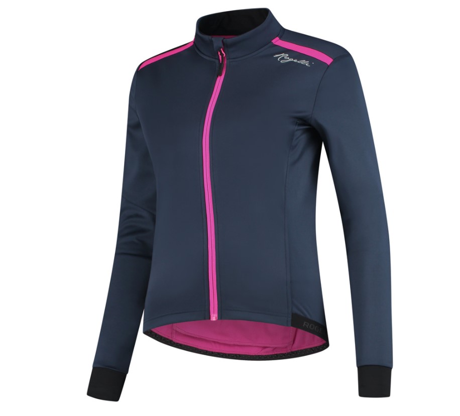 Rogelli Pesara Cykeljakke - Blå / Pink