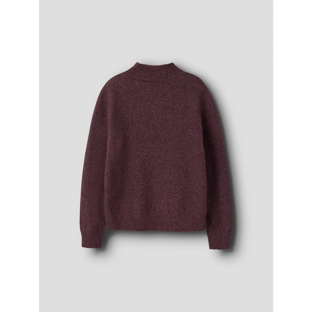 Køb Name It Burgundy Nkfvemmie Ls Strik