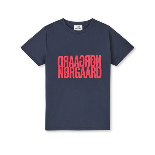 Mads Nørgaard Single Organic Trenda P T-shirt, Parisian Night, L