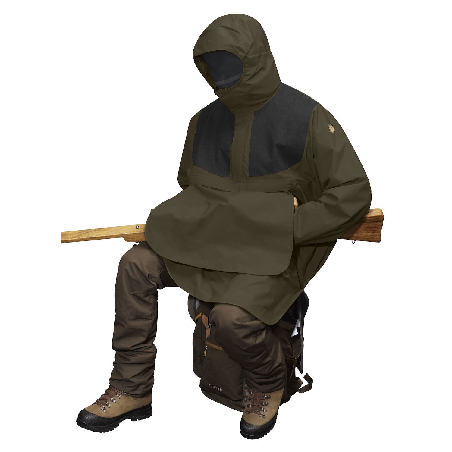 Fjällräven Mens Lappland Eco-shell Poncho