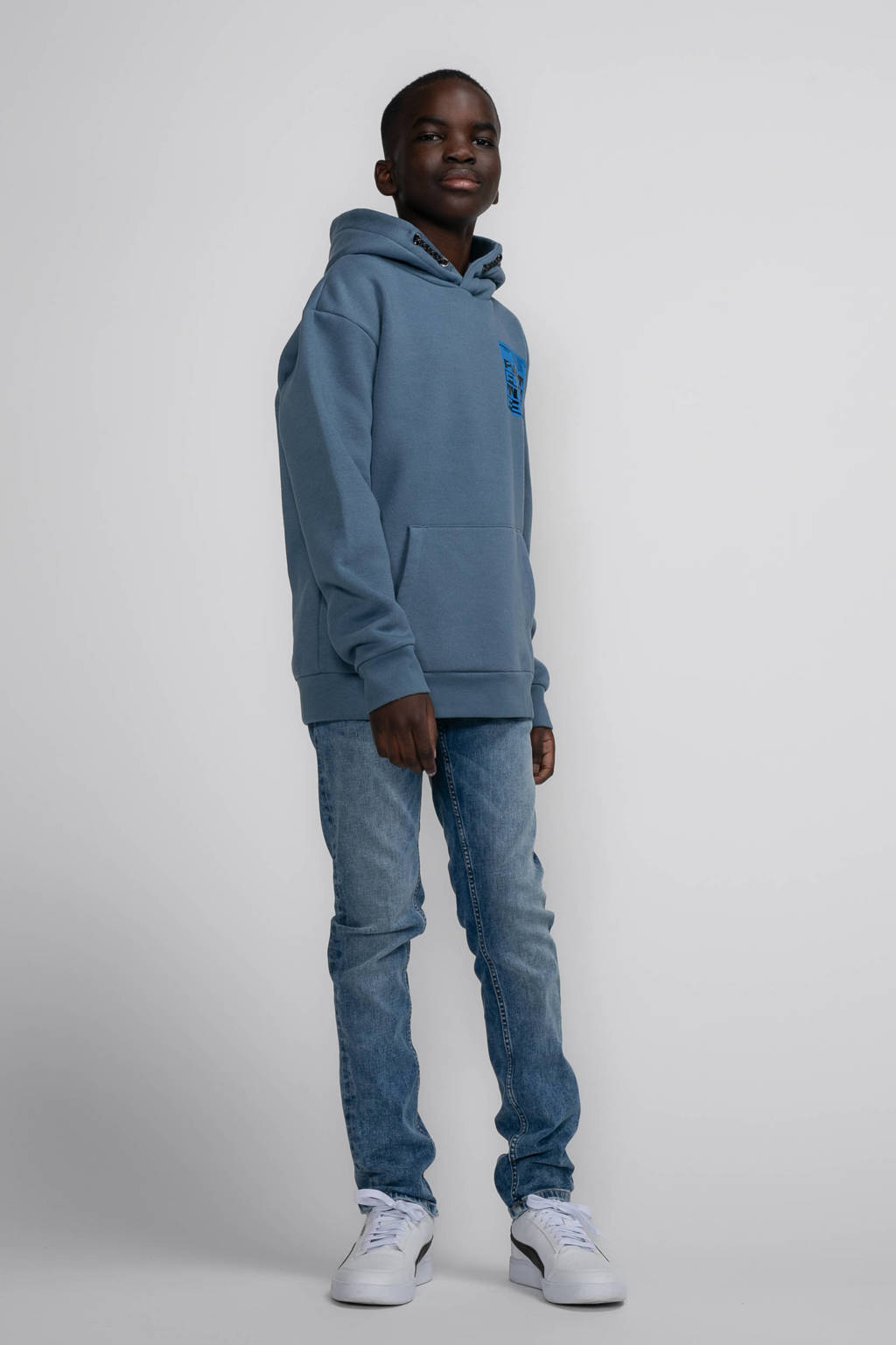 Petrol Industries hoodie blauw