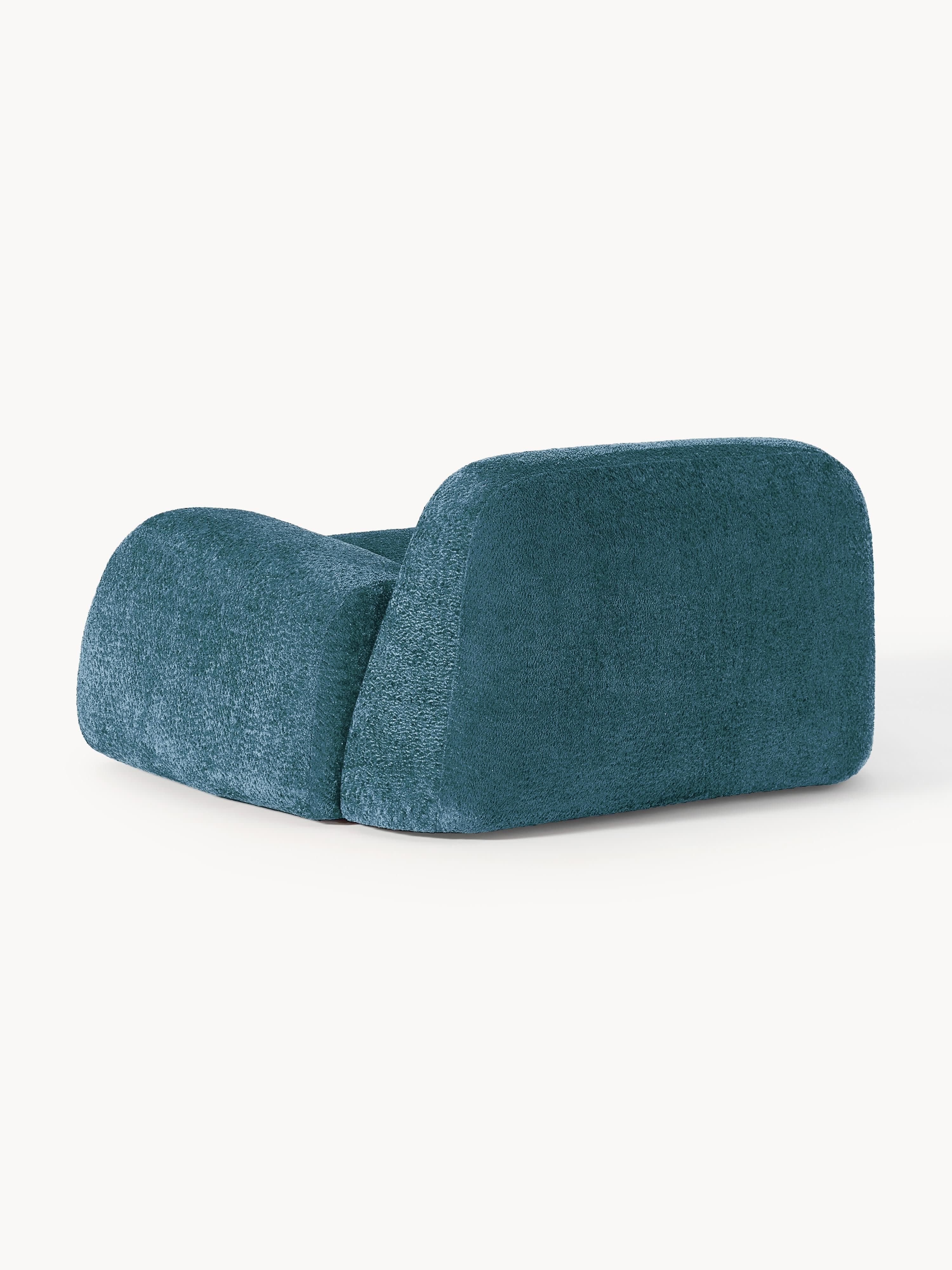 Loungefauteuil Wolke van teddy bouclé