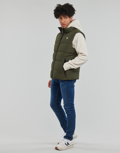 Superdry - SPORTS PUFFER GILET - Dark Moss