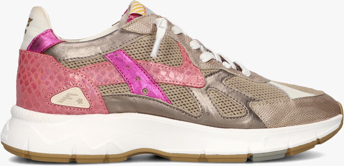 goudkleurig floris van bommel lage sneakers sfw-10152 daysi