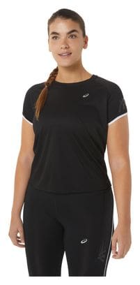 Maillot manches courtes Asics Run Icon Noir Femme