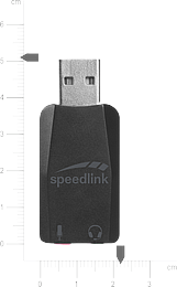 Speedlink - VIGO USB lydkort, sort
