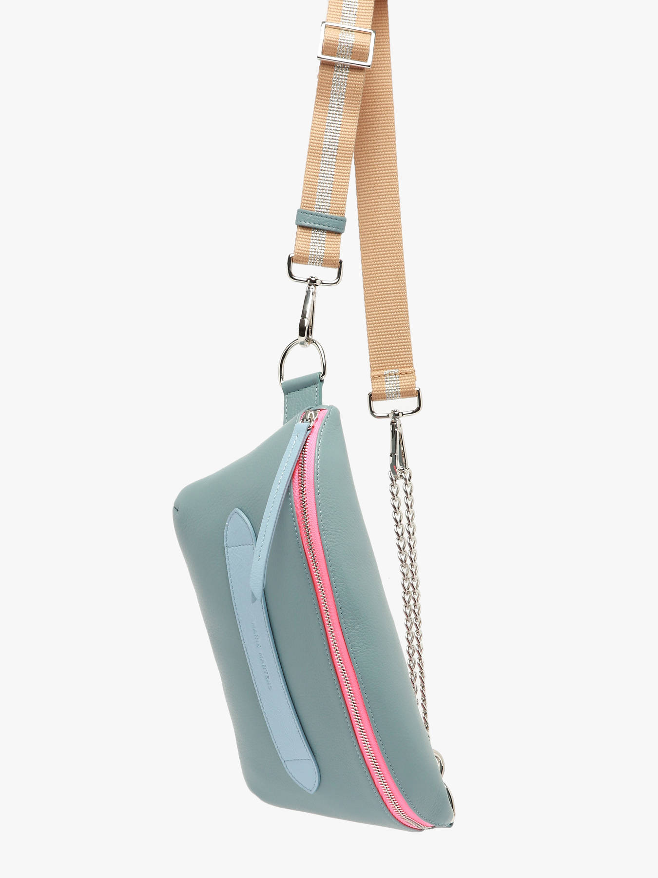 Sac ceinture Neufmille cuir vernis froiss MARIE MARTENS