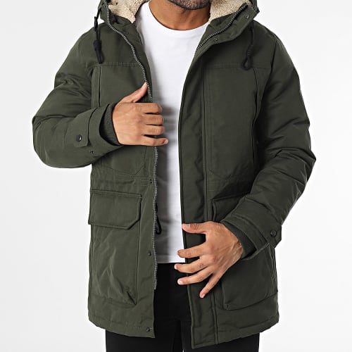 Parka Capuche 12241943 Vert Kaki