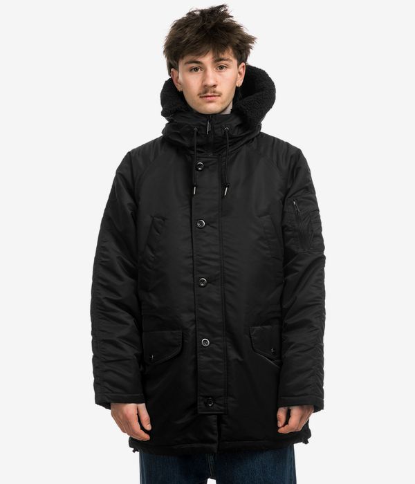 Carhartt WIP HD Olten Parka Jacke (black)