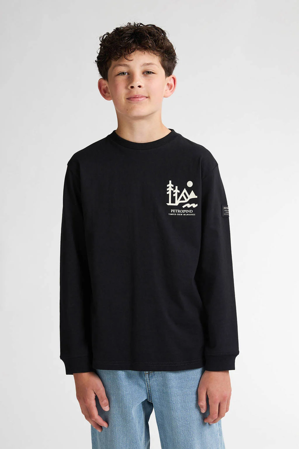 Petrol Industries longsleeve zwart